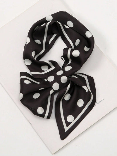 Chic Striped Neckerchief: Elevate Your Professional Look with This Long Scarf!