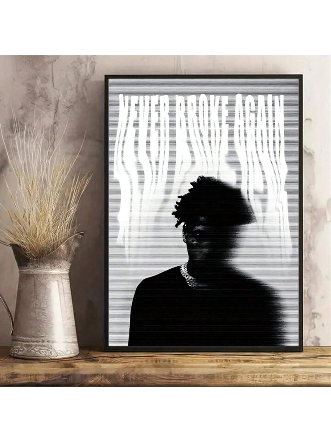Elevate your space with our Hip-Hop Singer Wall Art Decor. This Creative Canvas Poster adds a unique touch to any room. Made with high-quality materials, it's a durable and stylish addition to your home. Perfect for music lovers, this wall art combines creativity and style effortlessly.