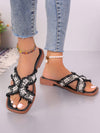 Pearl Chic: New Arrival Fashionable Summer Women Slippers for Casual Beach Fun