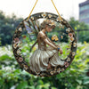 Enchanted Fairy 2D Acrylic Translucent Hanging Ornament - Ideal Summer Bar Accent & Holiday Gift