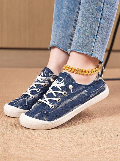 2024 Campus Chic: Lightweight Canvas Shoes for Plus Size Women