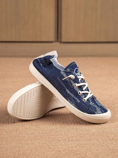 2024 Campus Chic: Lightweight Canvas Shoes for Plus Size Women