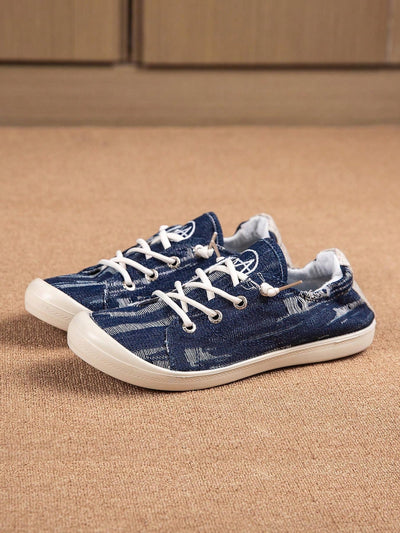 2024 Campus Chic: Lightweight Canvas Shoes for Plus Size Women