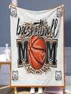 Basketball Flannel Blanket: High Definition Printing, Ultra-Soft, Suitable for All People