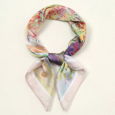 Versatile Spring Style: The Simple Printed Bandana - Multipurpose Accessory for Women