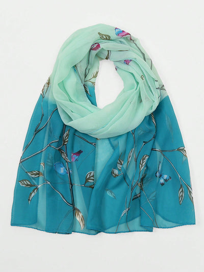 Stylish and Lightweight: New Spring Collection Women's Fashion Chiffon Silk Scarf for Everyday Use