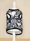 Cute Cartoon Printed Pet Vest: Summer Sleeveless Clothes for Dogs and Cats