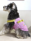 Adorable and Versatile: Cute Style Non-Elasticity Vest Strap Suit for Small Pets - Perfect for Teddy, Pomeranian & More! All-Season Comfort Guaranteed