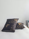 Golden Butterfly Dreams: 3-Piece Polyester Pillowcase & Duvet Cover Set for Bedroom Decor