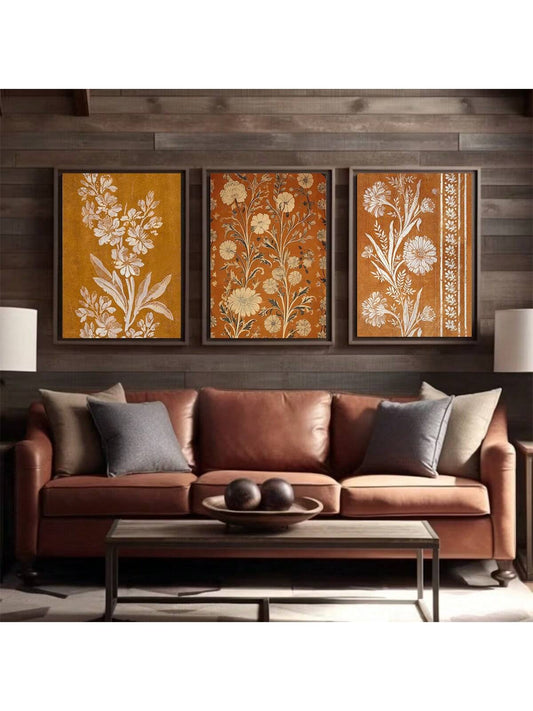 Enhance your fall home decor with our Vintage Countryside Botanical Print Canvas Poster Set. With charming vintage illustrations of lush countryside botanicals, this set adds a touch of nostalgia to any room. Made from high-quality canvas, these posters are a perfect addition to your seasonal decor.