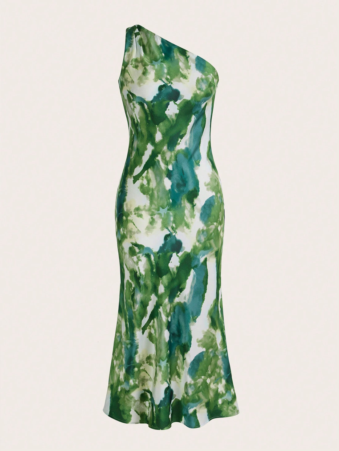 Get ready to strut your stuff at graduation in our Elegant Summer Graduation Dress! The fashionable oblique shoulder design in vibrant green will make you stand out from the crowd. Celebrate your achievements in style with this stunning dress. (Cap and gown? More like cap and gown't with this dress!)