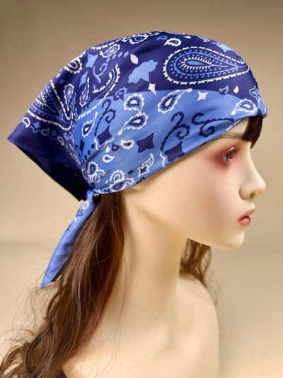 Elegant Floral Paisley Print Bandana: Embrace Your Style