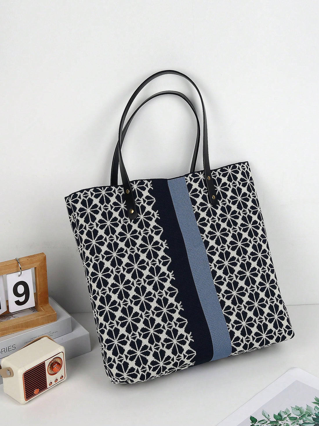 Expertly designed for all seasons, the Floral Stripe Embroidered Tote Bag is both stylish and versatile. Its lightweight and foldable nature make it perfect for on-the-go use, while the beautiful floral stripe embroidery adds a touch of elegance.