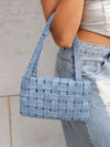 Women's Denim Craft Shoulder Bag: Fashionable and Functional