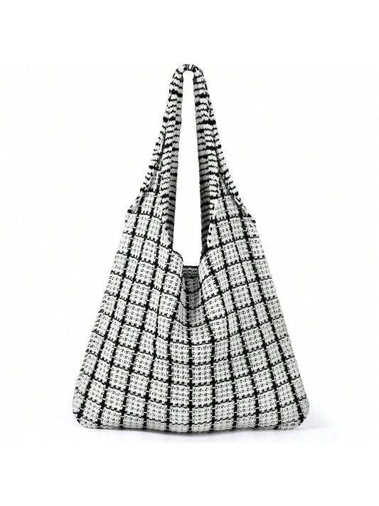 Expertly handcrafted, this Boho Chic Crochet Tote is the perfect accessory for a stylish summer. Made with high-quality materials and intricate crochet detailing, this tote is both functional and fashionable. Its versatile design allows for easy pairing with any outfit, making it an essential addition to your wardrobe.
