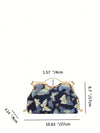 Fluttering Elegance: Butterfly Pattern Handbag for Special Occasions