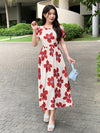 Floral Print Balloon Sleeve Dress: A Feminine and Flirty Wardrobe Staple