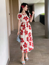 Floral Print Balloon Sleeve Dress: A Feminine and Flirty Wardrobe Staple