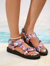 European and American Style Wedge Sandals: For the Fashionable Summer Beach-goer