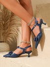 Chic Stiletto Pointed Toe Roman Sandals for Effortless Elegance