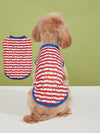 American Independence Day Star & Stripe Pet Vest: Celebrate in Style!