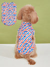 American Independence Day Star & Stripe Pet Vest: Celebrate in Style!