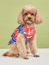 American Independence Day Star & Stripe Pet Vest: Celebrate in Style!