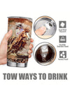 Rodeo Horse Tumbler: The Perfect Insulated Travel Mug for Horse Lovers