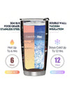 USA Flag Hunting Stainless Steel Tumbler: Perfect Father's Day Gift for Dad