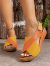 Plus Size Trendy Wedge Sandals: Stylish Low Heels for Casual Comfort