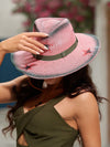 Upgrade your wardrobe with our Vintage Western Style Woven Straw Hat! Crafted with high-quality materials, this hat is the perfect accessory for your next vacation, concert, or festival. Its vintage design adds a touch of style and its woven straw construction ensures durability. Stand out from the crowd and complete your look with this must-have accessory.