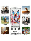 20oz Fashionable Stainless Steel Tumbler with Lid - Perfect Gift for Loved Ones