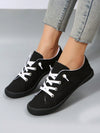 Step Out in Style: Women's Fashionable Lace-Up Sports Shoes