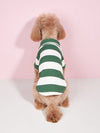 Striped Small Dog Shirt for Teddy and Bichon Frise - All Seasons - Size Up recommended