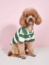 Striped Small Dog Shirt for Teddy and Bichon Frise - All Seasons - Size Up recommended