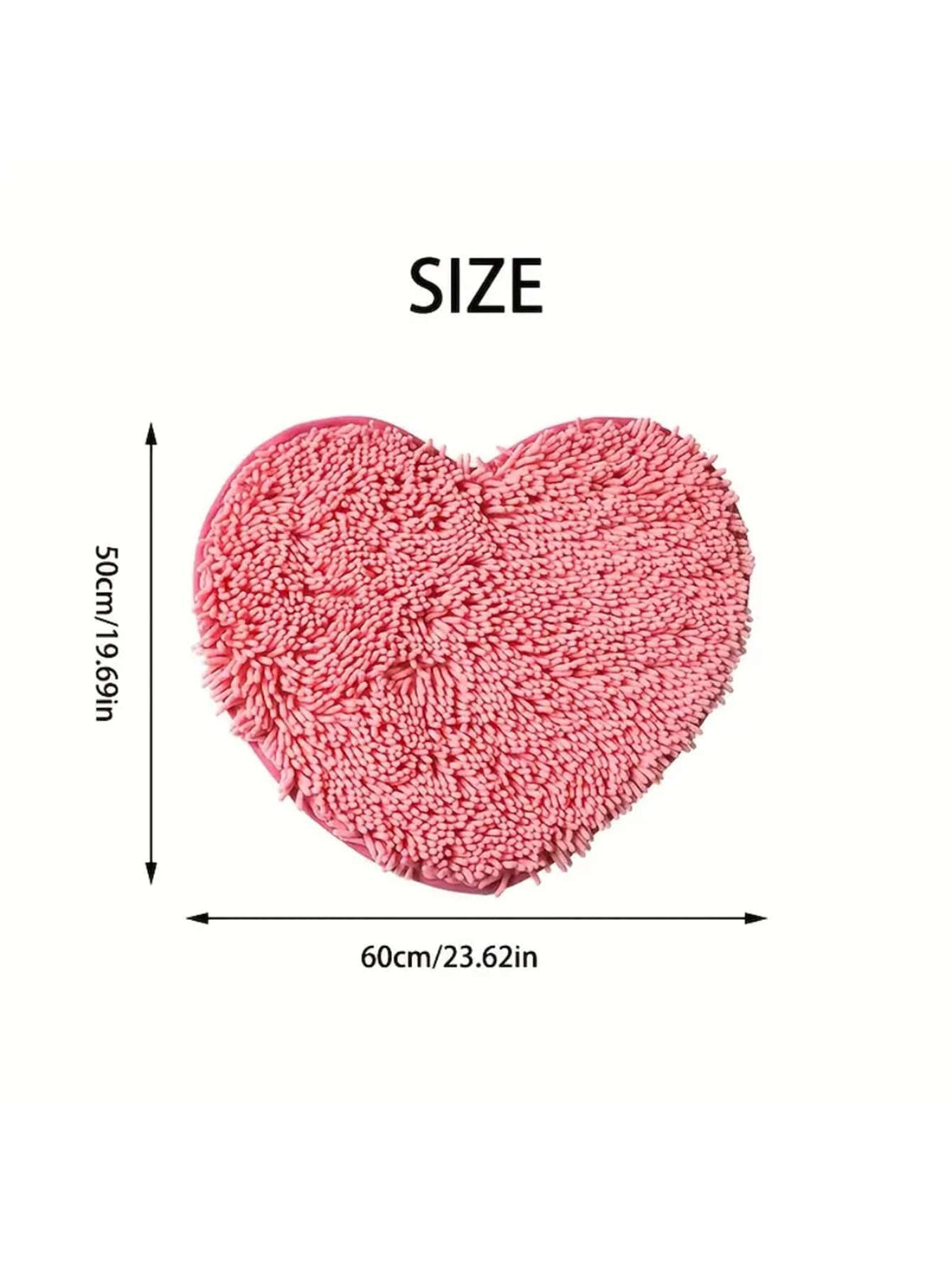 Welcome your guests with love and warmth with our Heartfelt Welcome Door Mat. Made of soft chenille in a heart shape, it adds a charming touch to any home decor. The perfect way to express your hospitality and make your visitors feel at home.