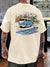 Beach Holiday Pattern On The Back Printed Short Sleeve Summer Men T-Shirt
