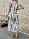 Sun-Kissed Stripes: Women's Colorful Striped Summer Dress