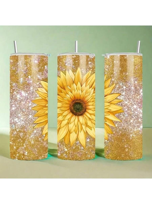 You Are My Sunshine" 20oz Sunflower Insulated Tumbler - Perfect Gift for Daughter