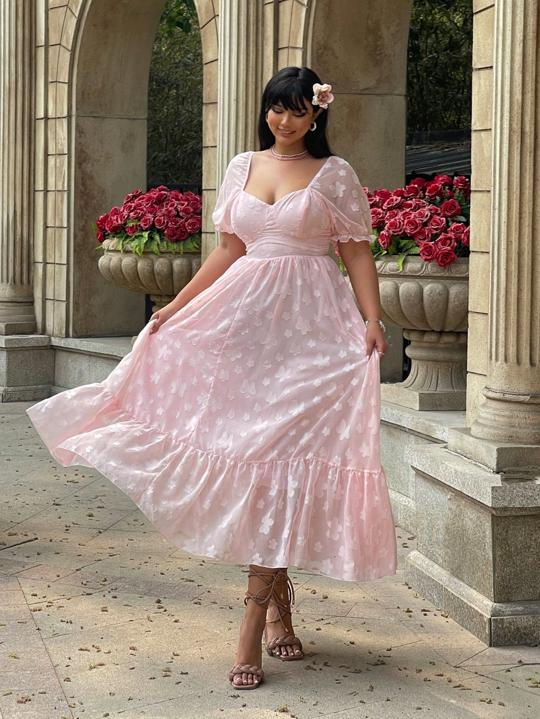 The perfect dress for effortless elegance and summer style, the Romantic Chiffon Short Sleeve Dress is guaranteed to make you look and feel amazing. Crafted with high-quality chiffon material, this dress is both romantic and chic, making it a must-have for any occasion. Embrace your inner fashionista today!