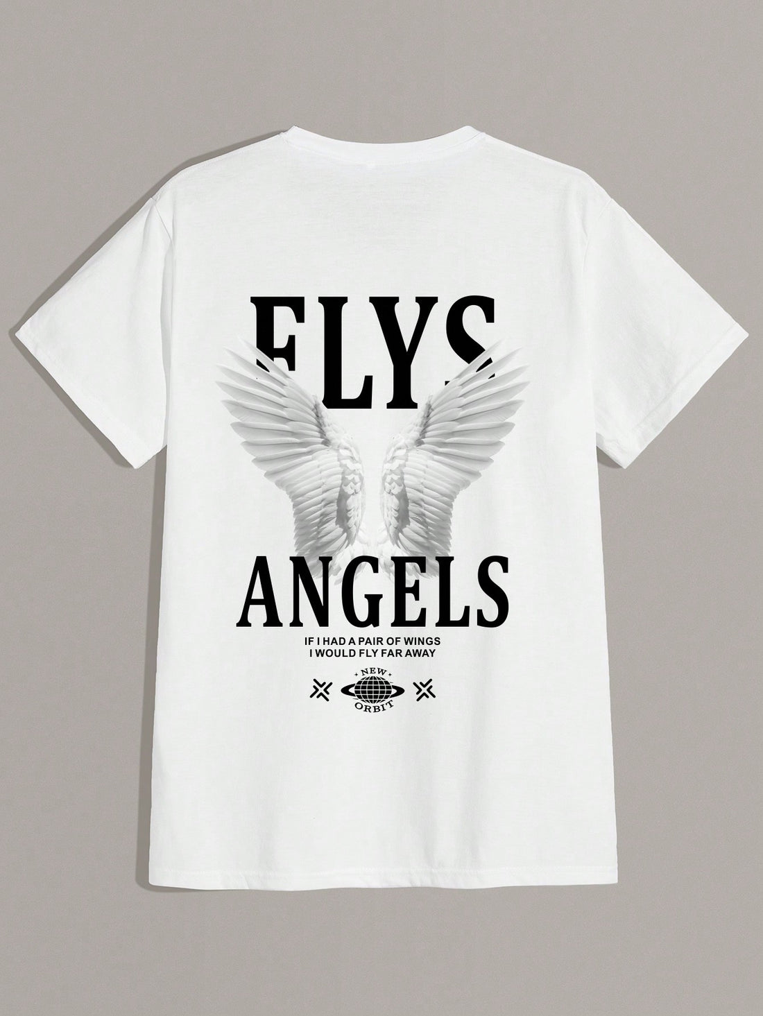 Stay cool and stylish with our Plus-Size Men's Summer T-Shirt! This casual tee features an eye-catching wing print and bold slogan that makes a statement wherever you go. The breathable fabric keeps you comfortable all day long, while the relaxed fit flatters every body type. Perfect for summer hangouts, beach days, or just chilling with friends!