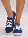 Step Out in Style: Women's Fashionable Lace-Up Sports Shoes