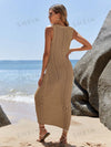 Vacation Chic: Women's Knitted Sweater Dress: A Playful Addition to Your Summer Wardrobe