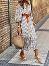 Create Your Own Style: Women's Casual Daily Wear Printed Dress