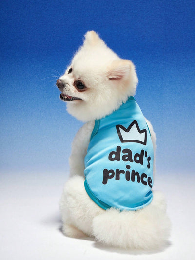 Summer Breeze: King of the House Fluorescent Green Pet Vest for Cool and Comfortable Adventures