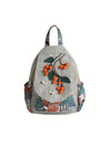 Vintage Bohemian Traveler Backpack: The Perfect Boho School Knapsack for Women