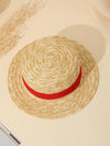 Chic and Stylish Handmade Straw Sun Hat - The Ultimate Beach Accessory for Women