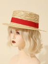 Chic and Stylish Handmade Straw Sun Hat - The Ultimate Beach Accessory for Women