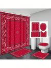 Elevate your bathroom aesthetic with our Vintage Paisley Flower Pattern Bathroom Set. The elegant shower curtain, anti-slip mat, and U-shaped floor mat feature a stunning paisley flower pattern that adds a touch of sophistication to any space. Plus, with 12 hooks included, this set has everything you need for a complete bathroom makeover.