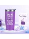 Royal Purple Birthday Gift Set for Her: Unique Happy Birthday Box for Women